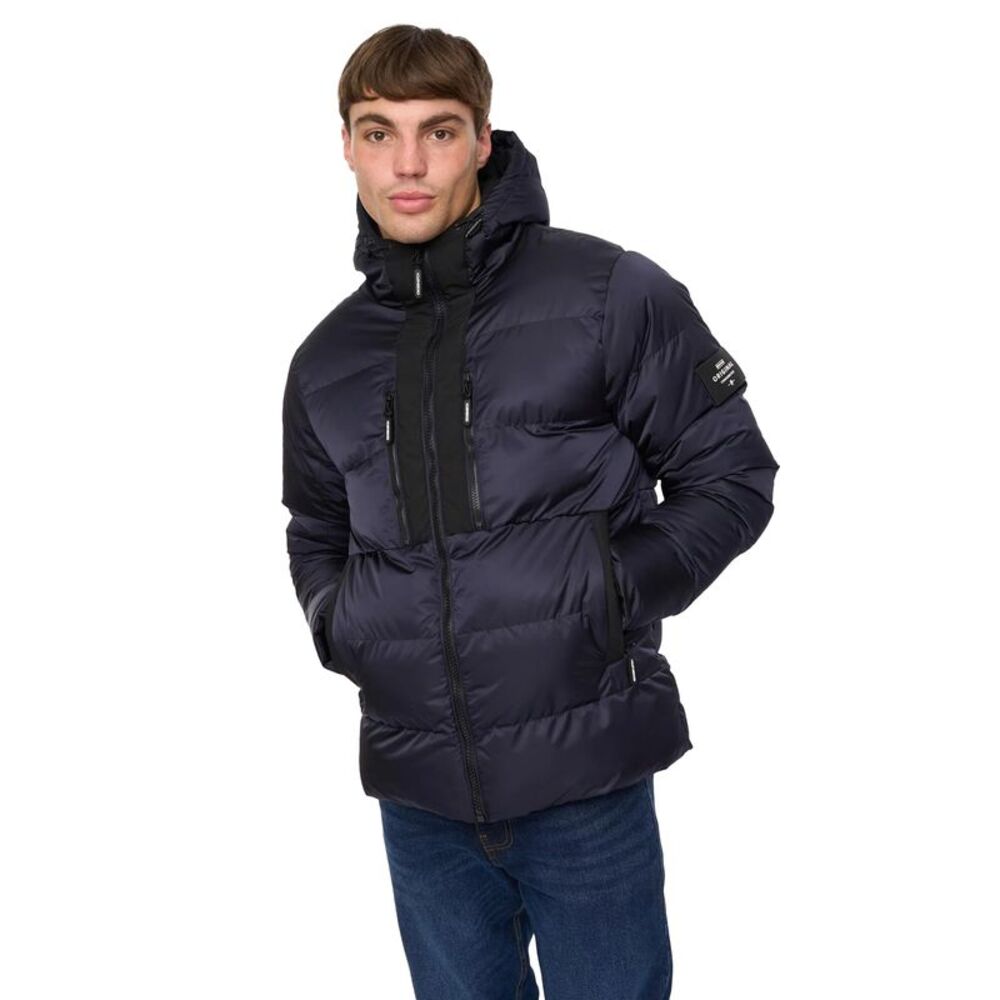 Crosshatch Mens Chimmax Jacket / Navy